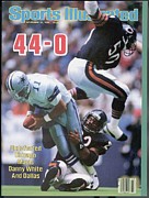 Chicago Bears Dave Duerson And Mike Singletary Sports Illustrated Cover Photograph by Sports Illustrated