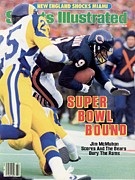 Chicago Bears Qb Jim Mcmahon, 1986 Nfc Championship Sports Illustrated Cover Photograph by Sports Illustrated