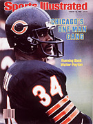 Chicago Bears Walter Payton Sports Illustrated Cover Photograph by Sports Illustrated