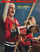 Chicago Blackhawks Bobby Hull... Sports Illustrated Cover Photograph by Sports Illustrated