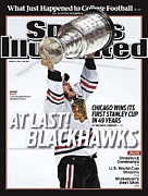 Chicago Blackhawks Jonathan Toews, 2010 Nhl Stanley Cup Sports Illustrated Cover Photograph by Sports Illustrated