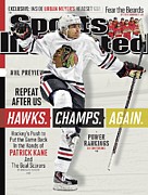 Chicago Blackhawks Patrick Kane, 2013-14 Nhl Hockey Season Sports Illustrated Cover Photograph by Sports Illustrated
