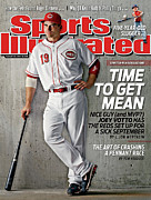 Cincinnati Reds Joey Votto Sports Illustrated Cover Photograph by Sports Illustrated