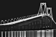 Claiborne Pell Newport RI Bridge Photograph by Susan Candelario