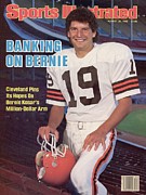 Cleveland Browns Qb Bernie Kosar Sports Illustrated Cover Photograph by Sports Illustrated