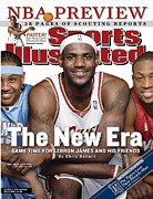 Cleveland Cavaliers LeBron James Sports Illustrated Cover Photograph by Sports Illustrated