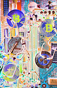 Cryptocurrency circuitry Photograph by Jorgo Photography