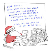 Dear Santa Drawing by Joe Dator