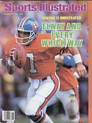 Denver Broncos Qb John Elway... Sports Illustrated Cover Photograph by Sports Illustrated