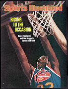 Denver Nuggets David Thompson Sports Illustrated Cover Photograph by Sports Illustrated