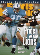 Detroit Lions Barry Sanders... Sports Illustrated Cover Photograph by Sports Illustrated