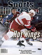 Detroit Red Wings Kirk Maltby, 1997 Nhl Western Conference Sports Illustrated Cover Photograph by Sports Illustrated