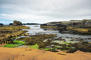 Dramatic landscape of the Ballintoy Harbor shoreline in Northern Ireland Photograph by Miroslav Liska