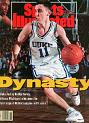 Duke University Bobby Hurley, 1992 Ncaa National Sports Illustrated Cover Photograph by Sports Illustrated