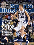 Duke University Jon Scheyer, 2010 Ncaa National Championship Sports Illustrated Cover Photograph by Sports Illustrated