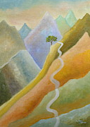 Edge Of The Dawn Painting by Angeles M Pomata