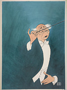 Eugene Ormandy Drawing by Al Hirschfeld