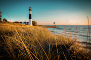 Evening At Big Sable Lighthouse Photograph by Owen Weber
