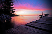 Evening On The Dock Photograph by Owen Weber