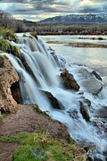Fall Creek Falls Into The Snake Photograph by Adam Jewell