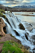 Fall Creek Falls Portrait Photograph by Adam Jewell