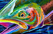 Fly Fished Painting by Mark Ray