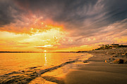 Fort Foster Sunset Watchers Club Photograph by Jeff Sinon
