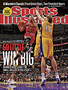 Go Little, Win Bing 2011 Nba Playoff Preview Issue Sports Illustrated Cover Photograph by Sports Illustrated