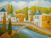 Gone Are The Dark Clouds Painting by Angeles M Pomata