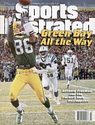 Green Bay Packers Antonio Freeman, 1997 Nfc Championship Sports Illustrated Cover Photograph by Sports Illustrated