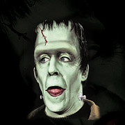 Herman Munster Digital Art by Franchi Torres