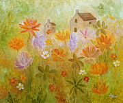 Hidden Folk Painting by Angeles M Pomata