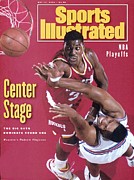 Houston Rockets Hakeem Olajuwon, 1993 Nba Western Sports Illustrated Cover Photograph by Sports Illustrated