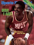 Houston Rockets Ralph Sampson... Sports Illustrated Cover Photograph by Sports Illustrated