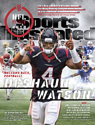 Houston Texans Deshaun Watson, 2018 Nfl Football Preview Sports Illustrated Cover Photograph by Sports Illustrated