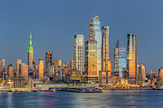 NYC Hudson Yards Development at Twilight I Photograph by Clarence Holmes