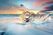 Ice Ring Photograph by Monamifoto