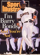 Im Barry Bonds, And Youre Not Sports Illustrated Cover Photograph by Sports Illustrated