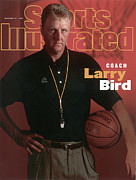 Indiana Pacers Coach Larry Bird Sports Illustrated Cover Photograph by Sports Illustrated