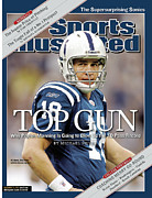Indianapolis Colts Qb Peyton Manning Sports Illustrated Cover Photograph by Sports Illustrated