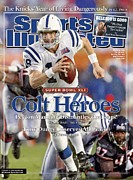 Indianapolis Colts Qb Peyton Manning, Super Bowl Xli Sports Illustrated Cover Photograph by Sports Illustrated