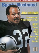 Jim Brown, Retired Football Player Sports Illustrated Cover Photograph by Sports Illustrated