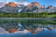 Kananaskis Mountain Reflections Photograph by Adam Jewell