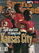 Kansas City Chiefs, 1996 Nfl Football Preview Issue Sports Illustrated Cover Photograph by Sports Illustrated