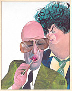 Kojak Drawing by Al Hirschfeld