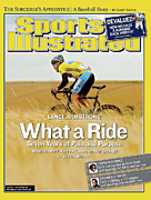 Lance Armstrong What A Ride, Seven Years Of Pain And Purpose Sports Illustrated Cover Photograph by Sports Illustrated