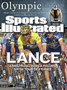 Lance Armstrong Wins A Record Sixth Tour De France Sports Illustrated Cover Photograph by Sports Illustrated
