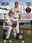 Lets Do Some Damage 2015 Mlb Baseball Preview Issue Sports Illustrated Cover Photograph by Sports Illustrated