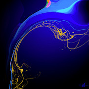 Light Trails Digital Art by Gina Harrison