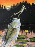 Lights Out Painting by Mark Ray